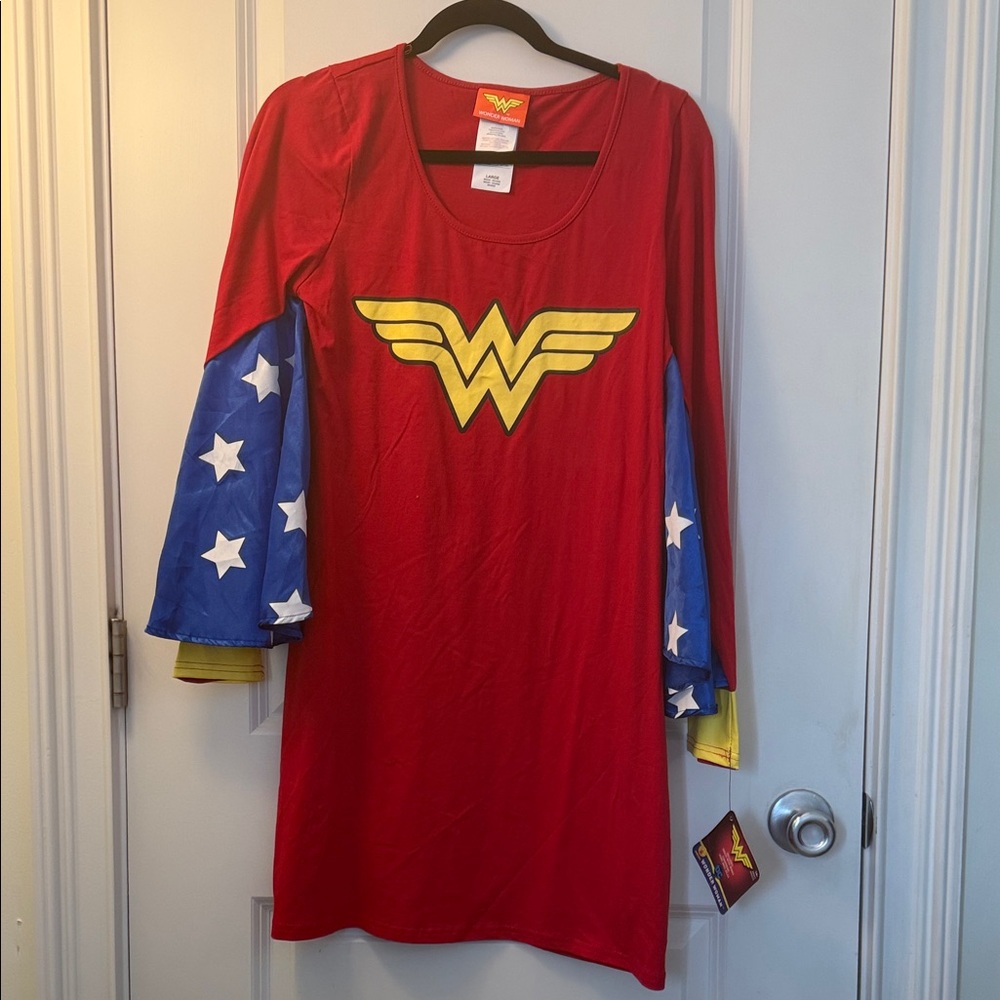 Superheroes Wonder Woman Cape Dress brand new large